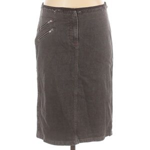 Blumarine Jeans size 36 us 2 GREY skirt